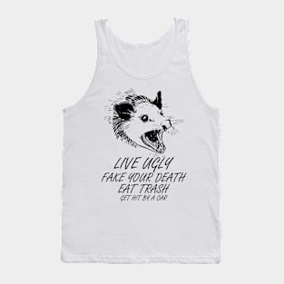 Opossum Quotes Tank Top